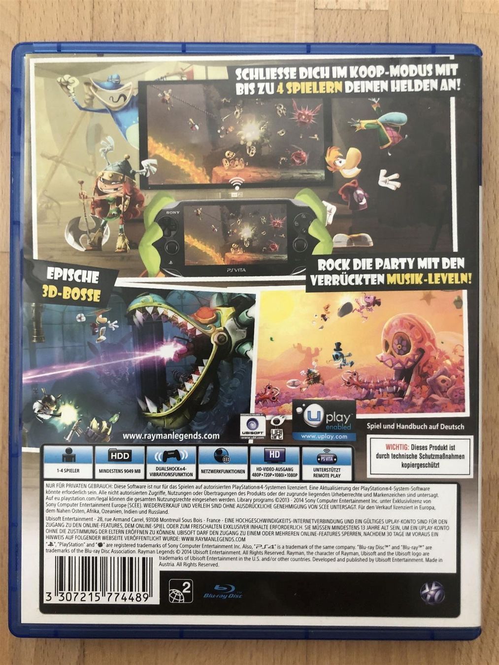 Sony Giochi: Rayman Legends - PS 4 – Usato da Nussbaumen AG venduto da Pika-Shop 1