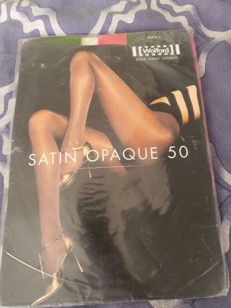 Collant Satin Opaque 50 Wolford - Small nuovo!