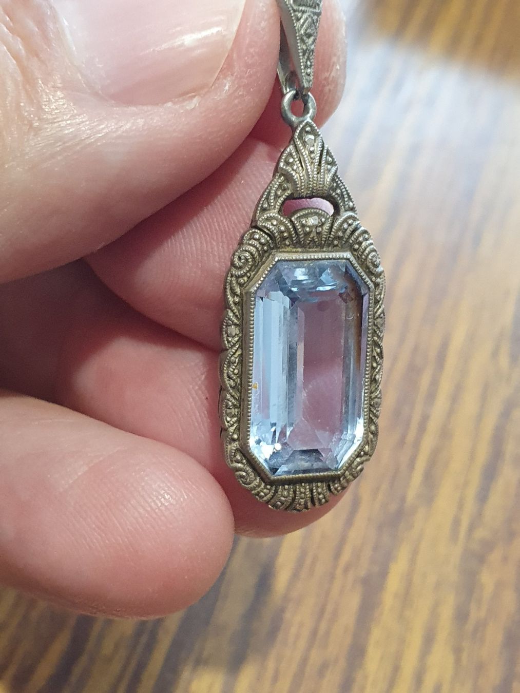 Ciondoli: Erstklassiker Jugendstil Bijou-Anhänger, ein Träumchen – Usato da Wohlen AG venduto da palmsprings 1