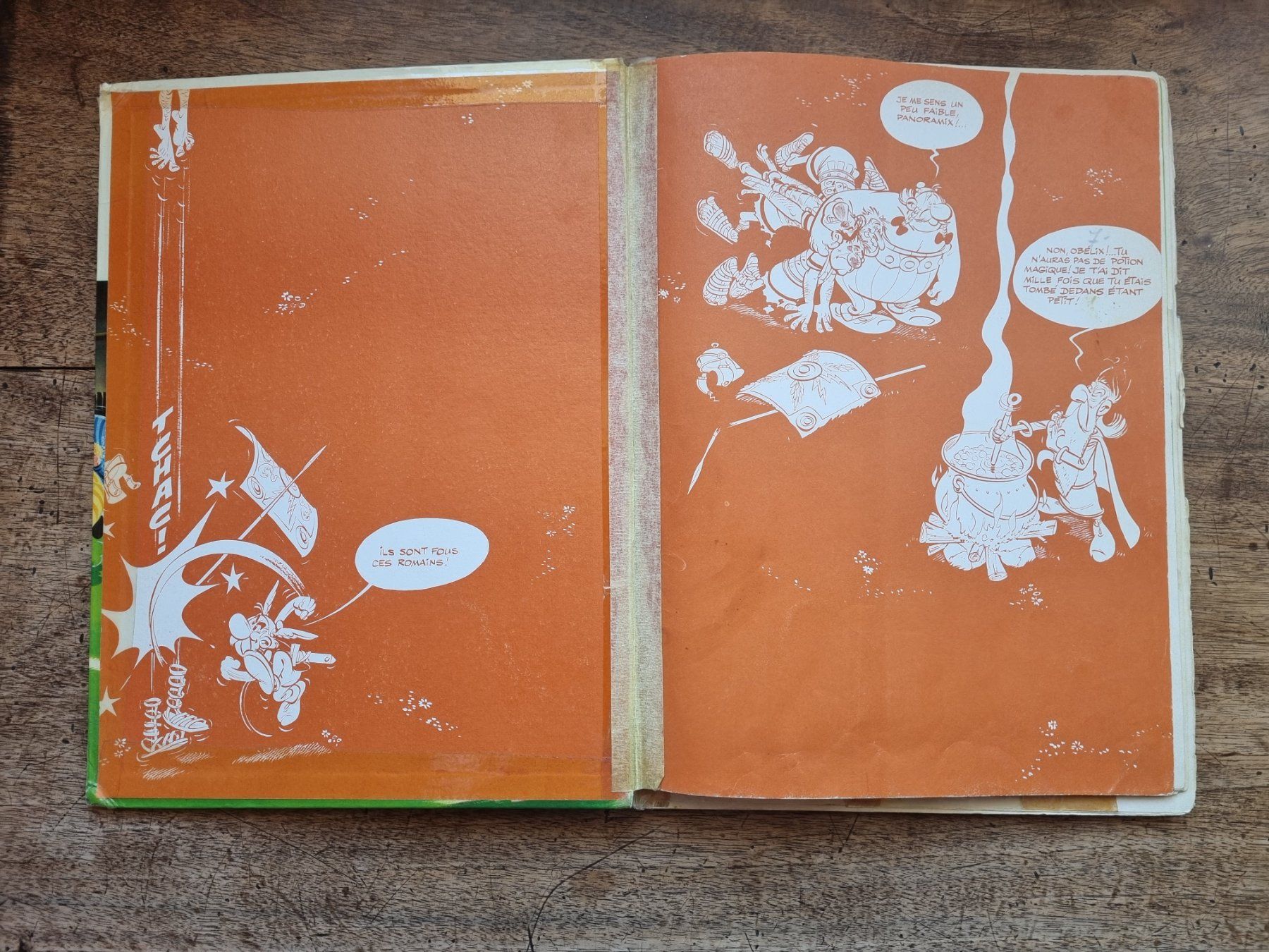 Fumetti: BD Astérix chez les Bretons Dargaud 1966 état usagé – Difettoso da Echandens venduto da Dicot 1