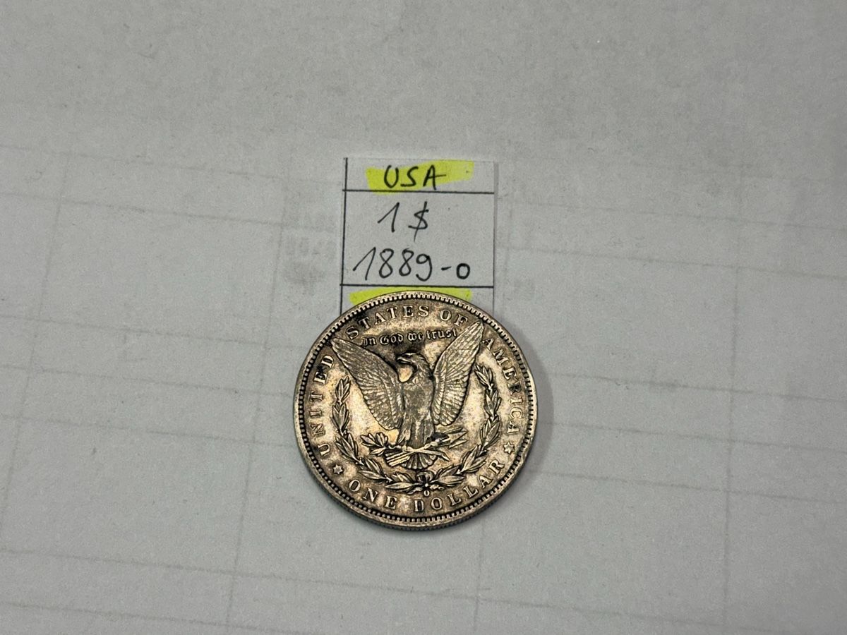 Tutti le monete: USA Morgan Dollar 1889-O  – Usato da Zürich venduto da daki81 1