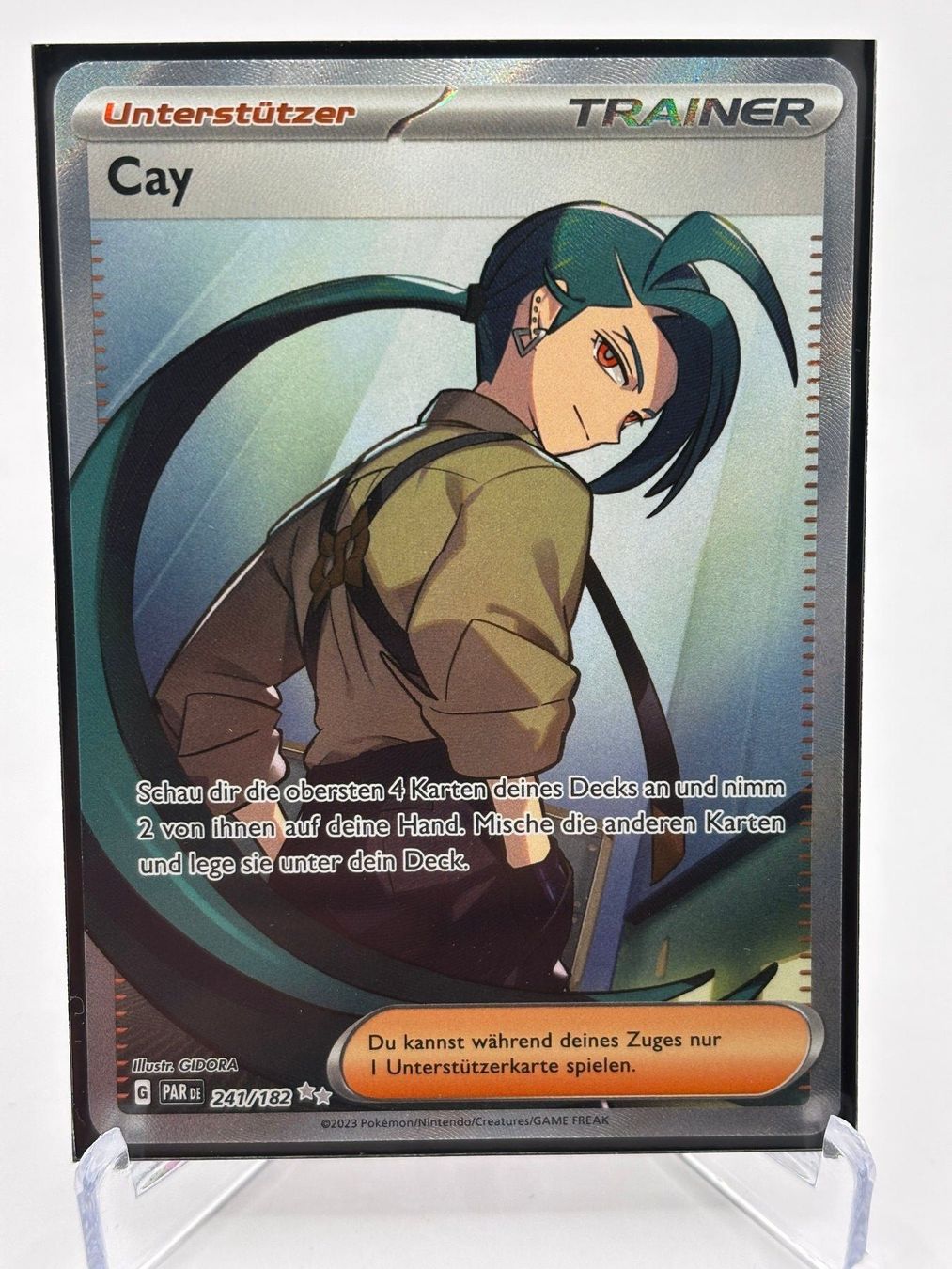 Pokémon Sammelbilder & Trading cards: Paradoxrift - Cay  (PAR 241) - DE – Neu (gemäss Beschreibung) aus Allschwil von Bullach