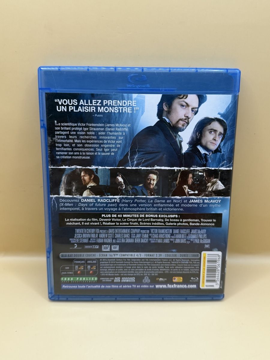 Tutti i DVDs: Blu-ray Docteur Frankenstein - Daniel Radcliffe – Usato da Genève venduto da sho_67qj 1