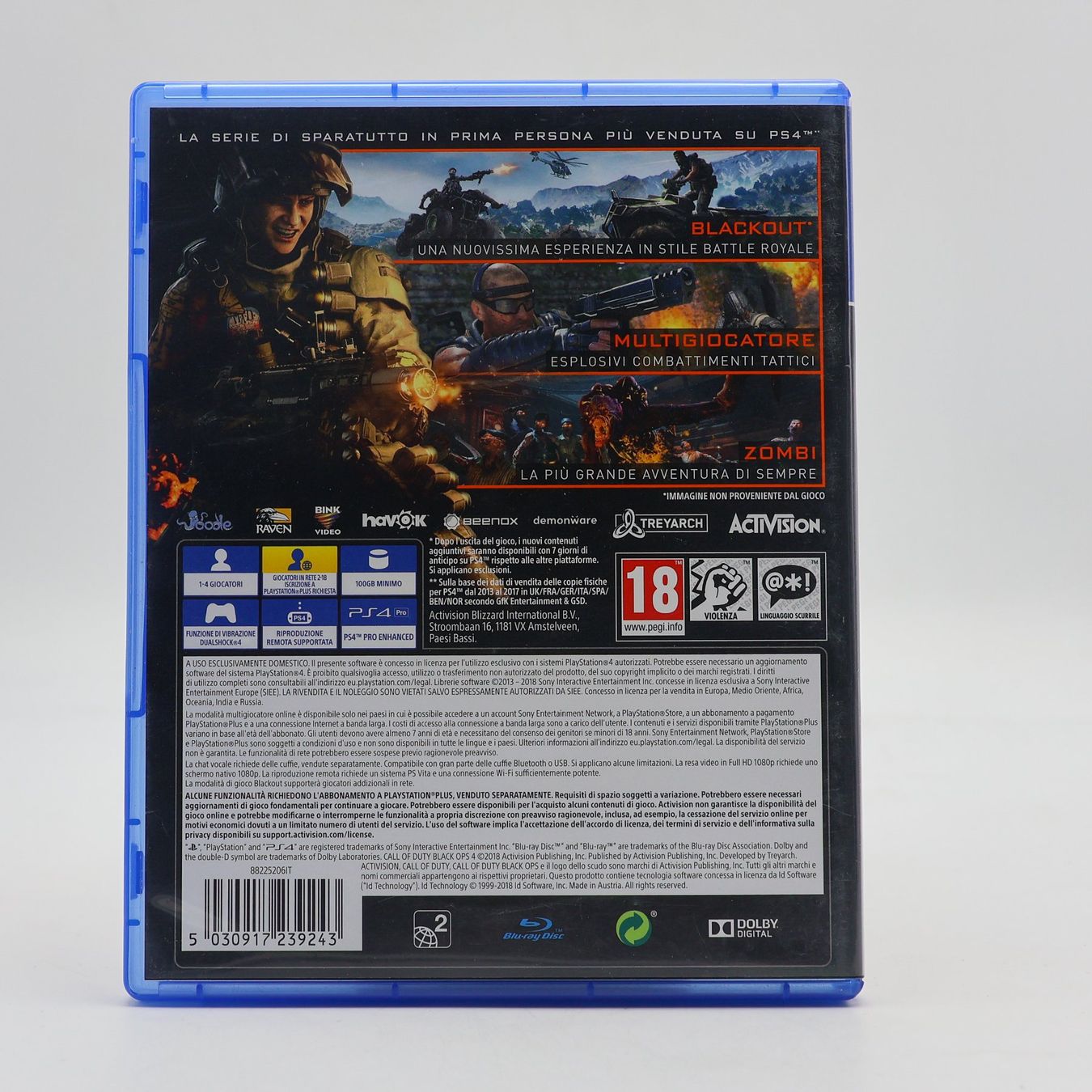 Giochi: Call Of Duty Black Ops 4 - PS4 – Usato da Paudex venduto da dindeboy 2