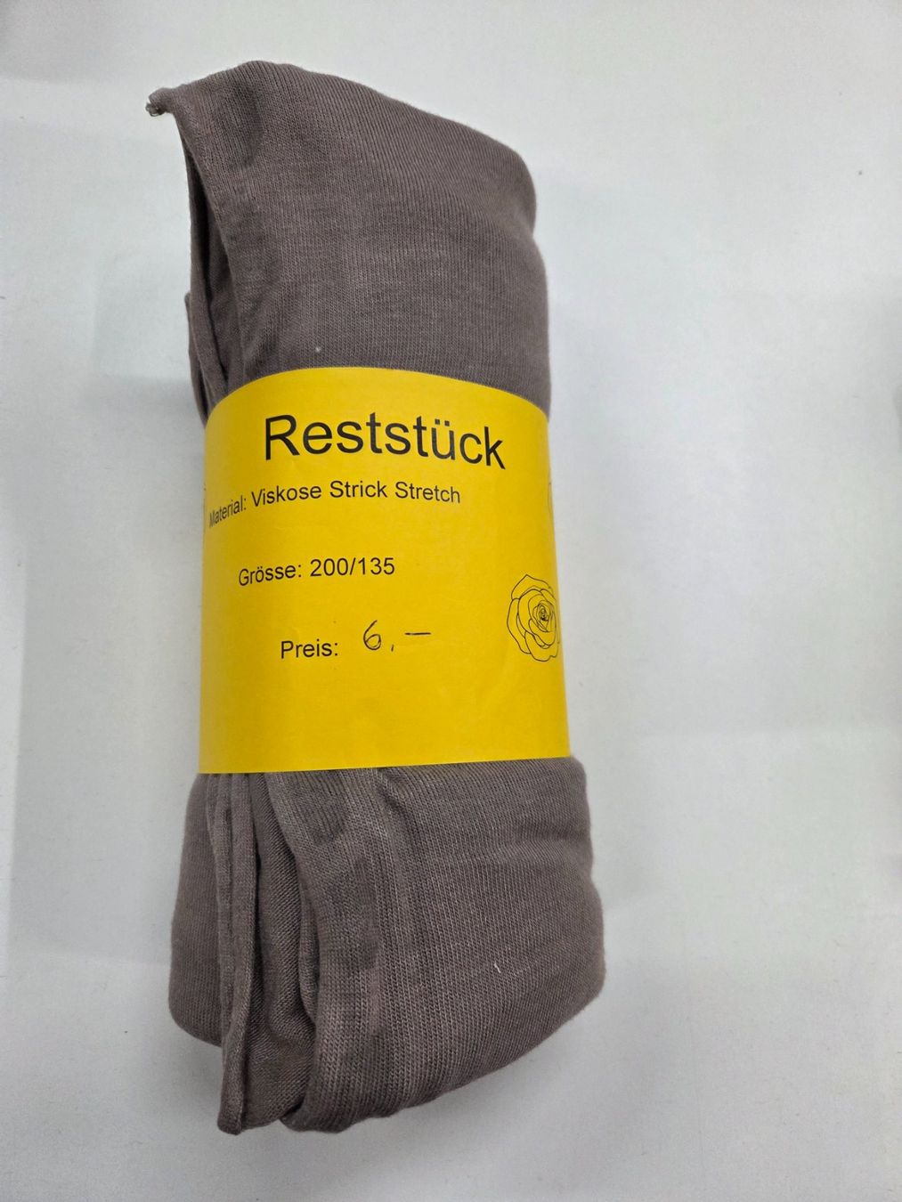 Tessuti: Reststück Viskose Strick Stretch beige – Nuovo (secondo la descrizione) da Affoltern am Albis venduto da Hanigufo