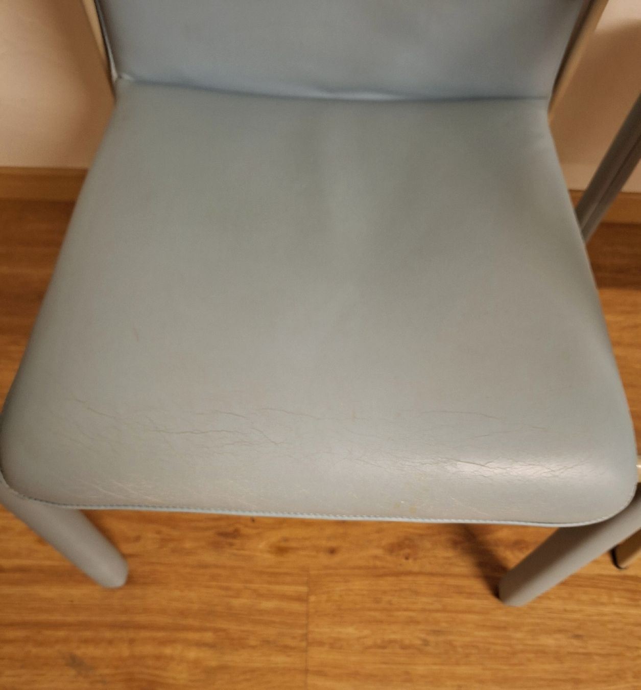 Stühle: Zwei Leolux Cimaronne Stühle hell Blau  Leder – Gebraucht aus Fahrweid von SMILE.5 3