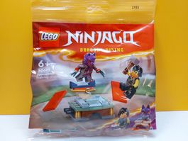 LEGO Ninjago 30675 Turnier-Trainingsgelände Cole& Wolfj. NEU