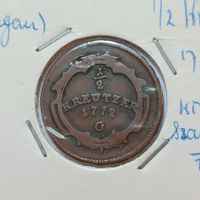 1/2 Kreuzer 1772 Markgrafschaft Burgau