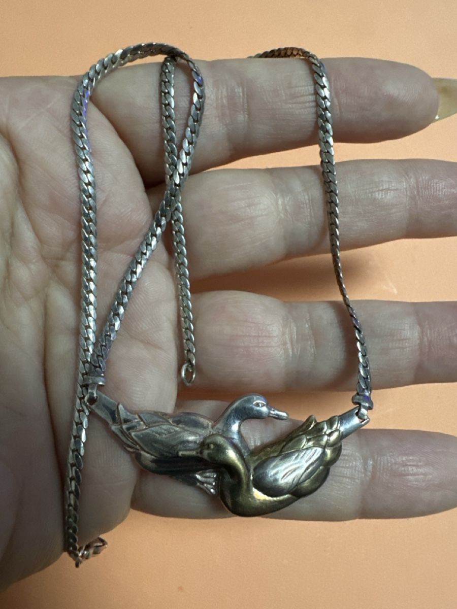 Ketten: Collier en argent, longueur 43 cm – Gebraucht aus Montreux von Pipo7878 1