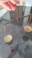 Antike Apothekerwaage, Feinwaage, Handwaage
