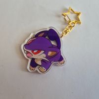 Pokemon Acryl Schlüsselanhänger - Rattfratz - MER
