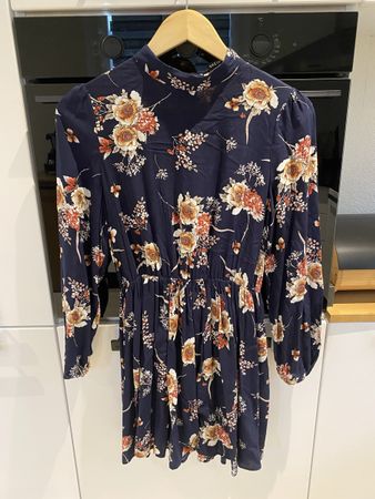 Robe SHEIN imprimé floral bleu taille S