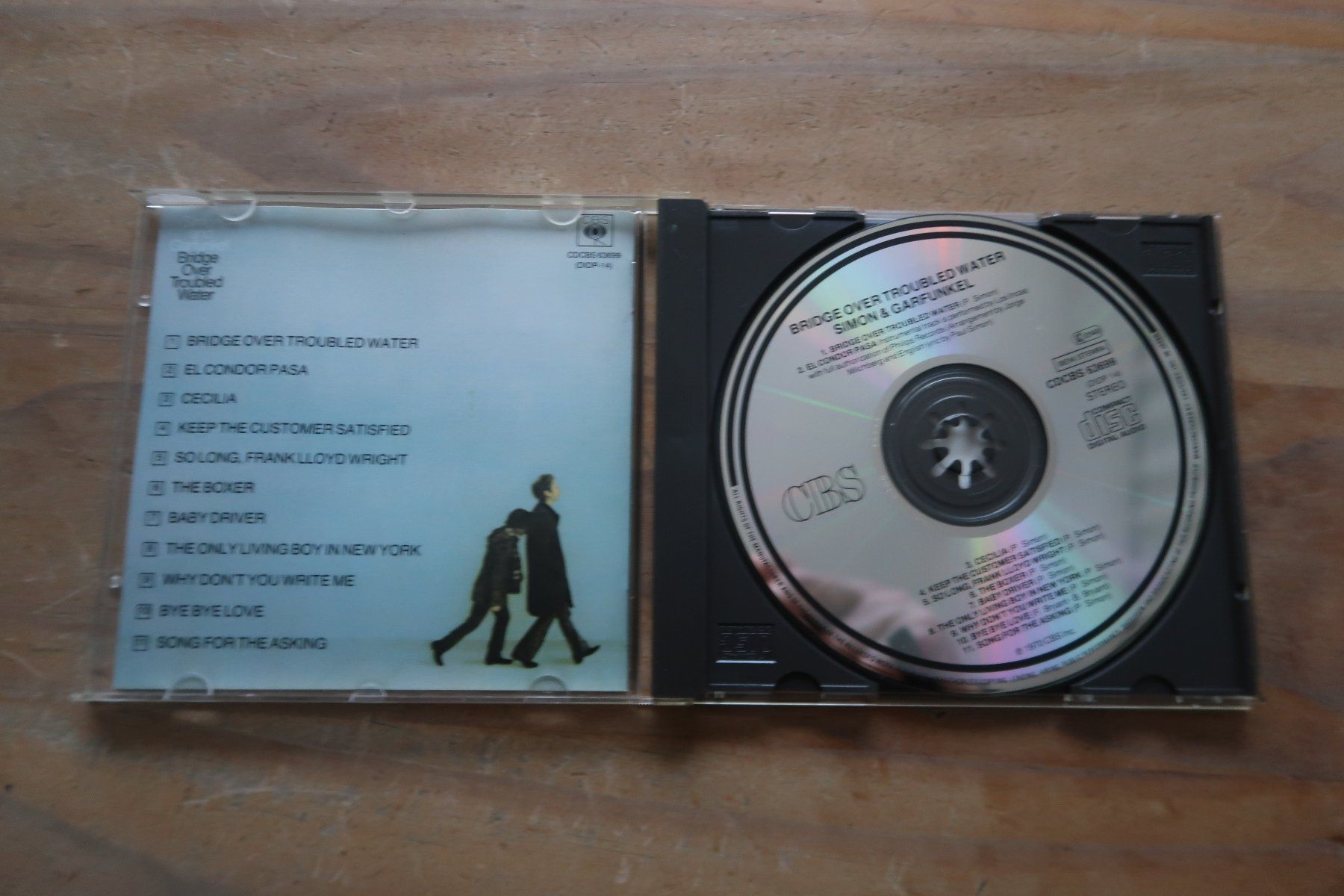 CD: SIMON AND GARFUNKEL - BRIDGE OVER TROUBLED WATER - CD – Usato da Basel venduto da Patiscat 3