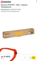 neue Kyocera TK 8115Y - Gelb - original - Tonerpatrone