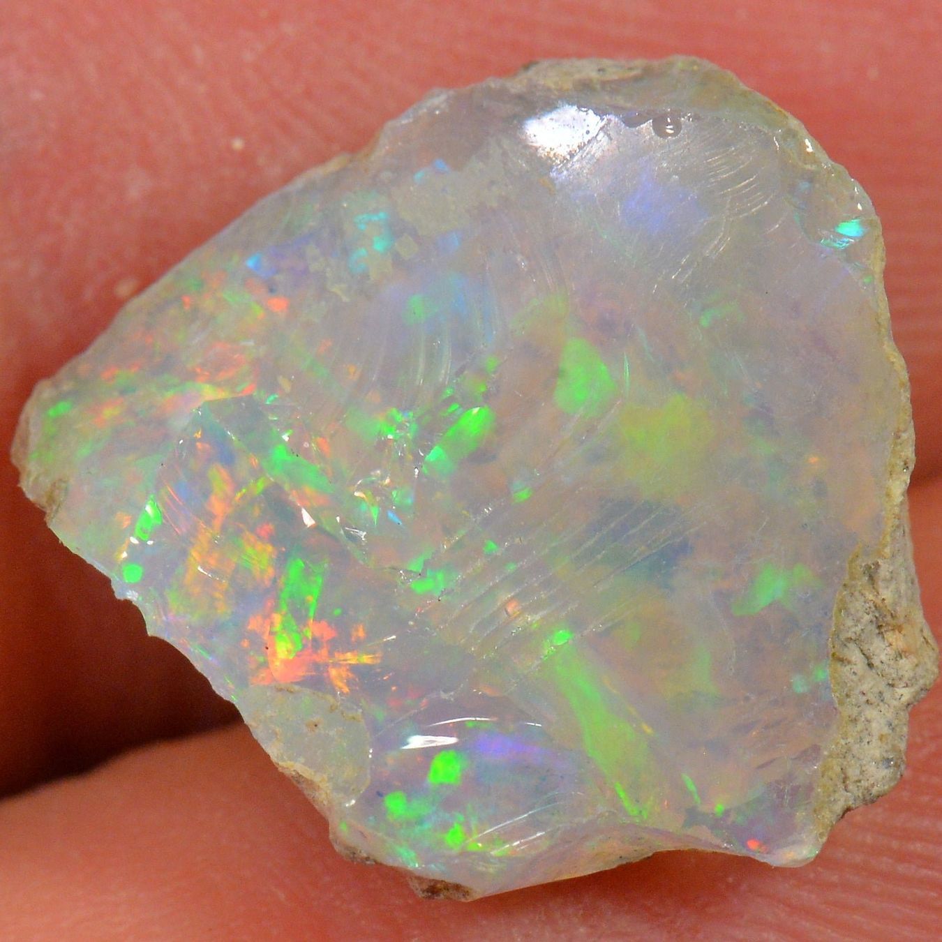 Edelsteine: 5.2 Karat - Roher Äthiopischer Welo Opal – Neu (gemäss Beschreibung) aus Rüti ZH von DeinOpal 2