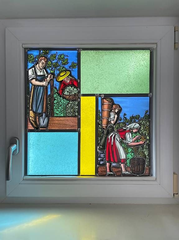 Altro in Antiquarato & Arte: BOSSERT Wappenscheibe «Winzer» – Usato da Gelterkinden venduto da RemoViscardi