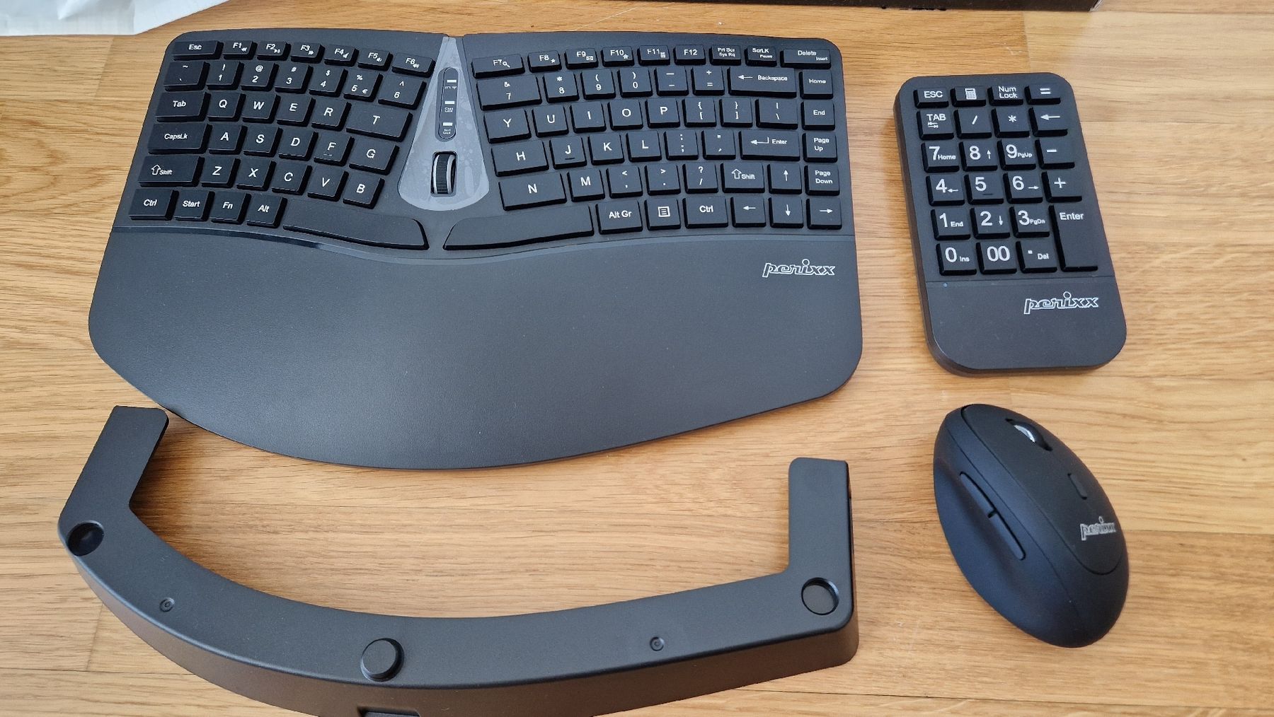 Tastiere: PERIDUO-606A Wireless Ergonomic Keyboard and mouse – Nuovo (secondo la descrizione) da Zürich venduto da zei_5xkm