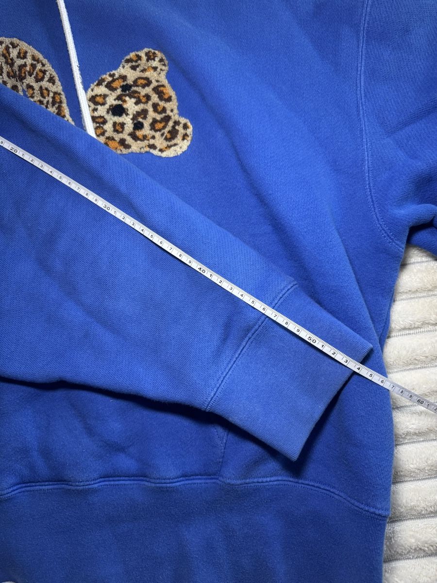 Palm Angels Maglioni & Felpe: Original Palm Angels Leopard Bear Hoodie Blau – Usato da Vionnaz venduto da b_f_d_r_g 2