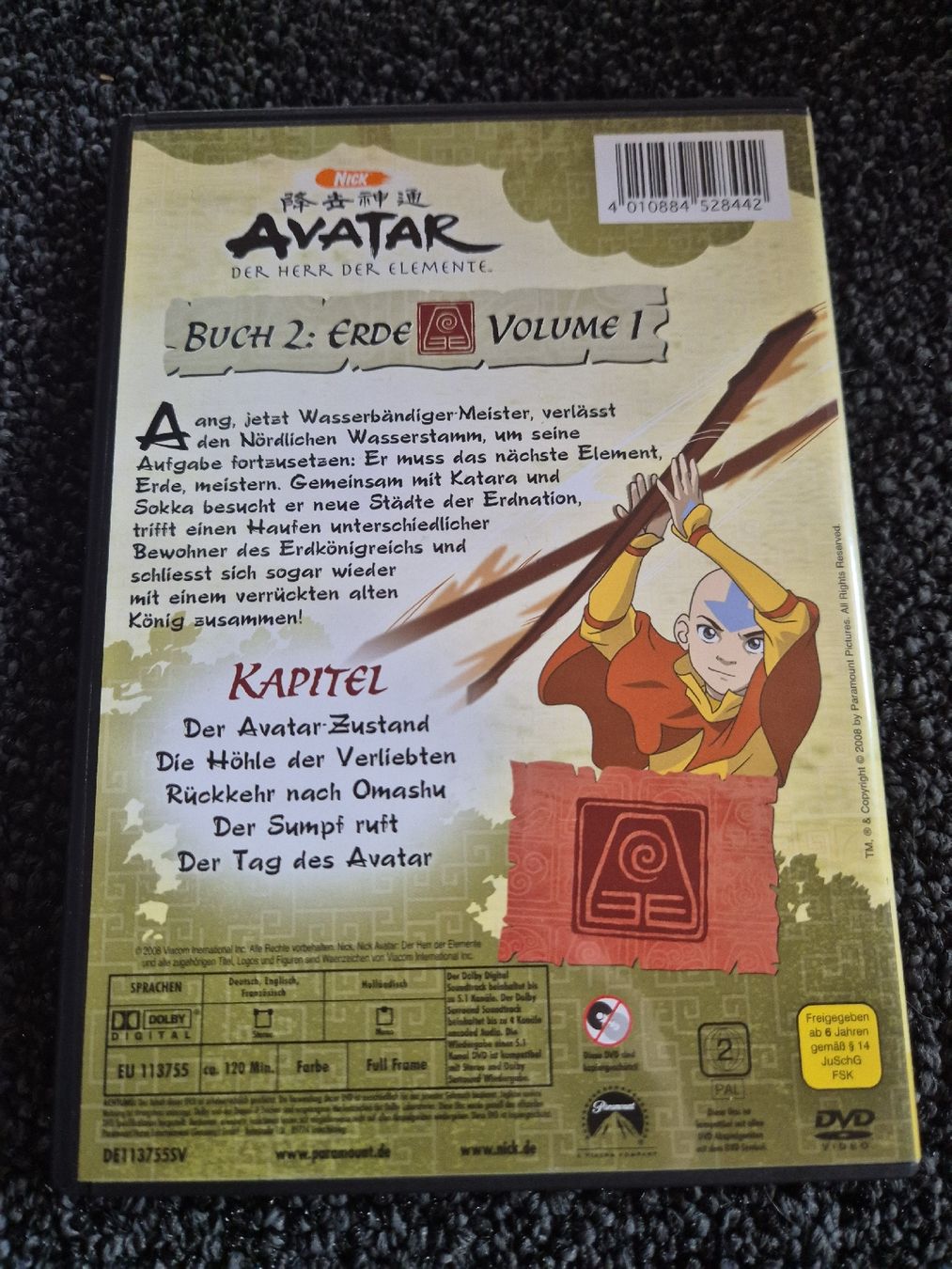 Tutti i DVDs: Avatar - Herr der Elemente - Buch 2: Erde, Volume 1 – Usato da Ruswil venduto da jan_bxl5 1
