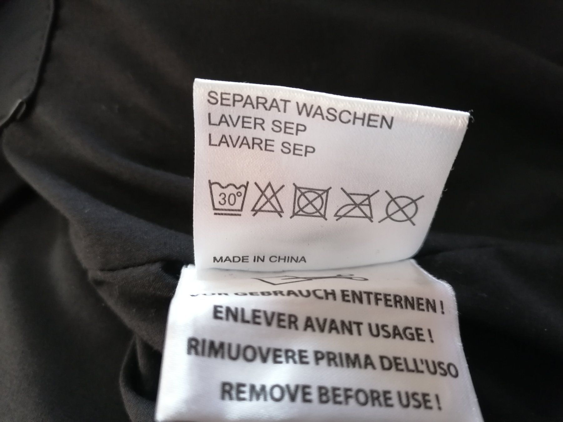 Giacche: Schwarze Herren Jacke Grösse M – Usato da Flumenthal venduto da novbra 2