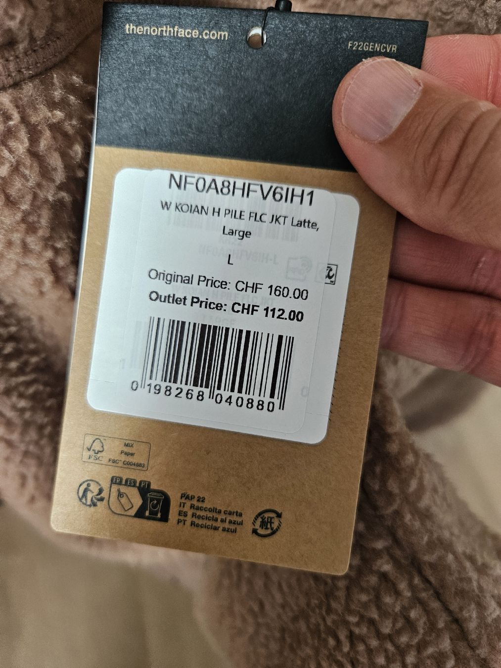 Giacche: North Face Teddyjacke neu – Usato da Altendorf venduto da svenny2027 4