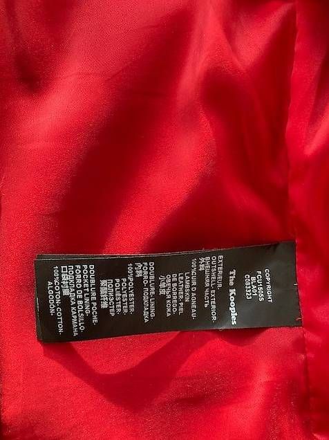 Giacche: The Kooples Lederjacke Grösse 34 schwarz – Usato da Thierachern venduto da Herci 3