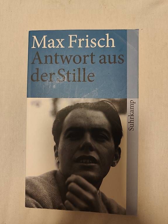 Bücher: Max Frisch / Antwort aus der Stille – Gebraucht aus Luzern von ser_q2gg 1
