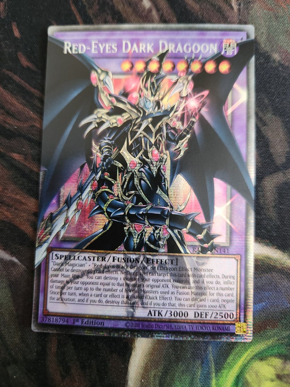 Yugioh Carte collezionabili: Yugioh Red-Eyes Dark Dragoon Starlight Foil – Usato da Bütschwil venduto da Osomo 4