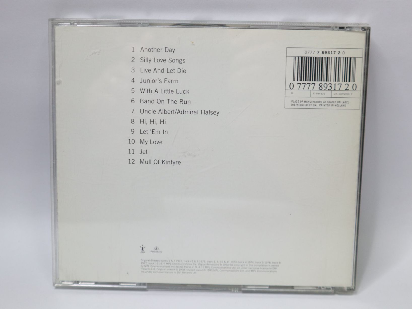 CDs: CD Wings, Greatest Hits, Paul McCartney Collection – Gebraucht aus Eschenbach SG von Astalavista 1