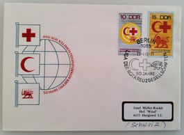 DDR - Rotes Kreuz, 1969, Brief Berlin - Schweiz
