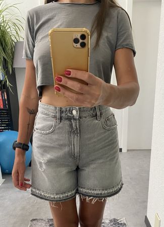 Shorts en jean Zara