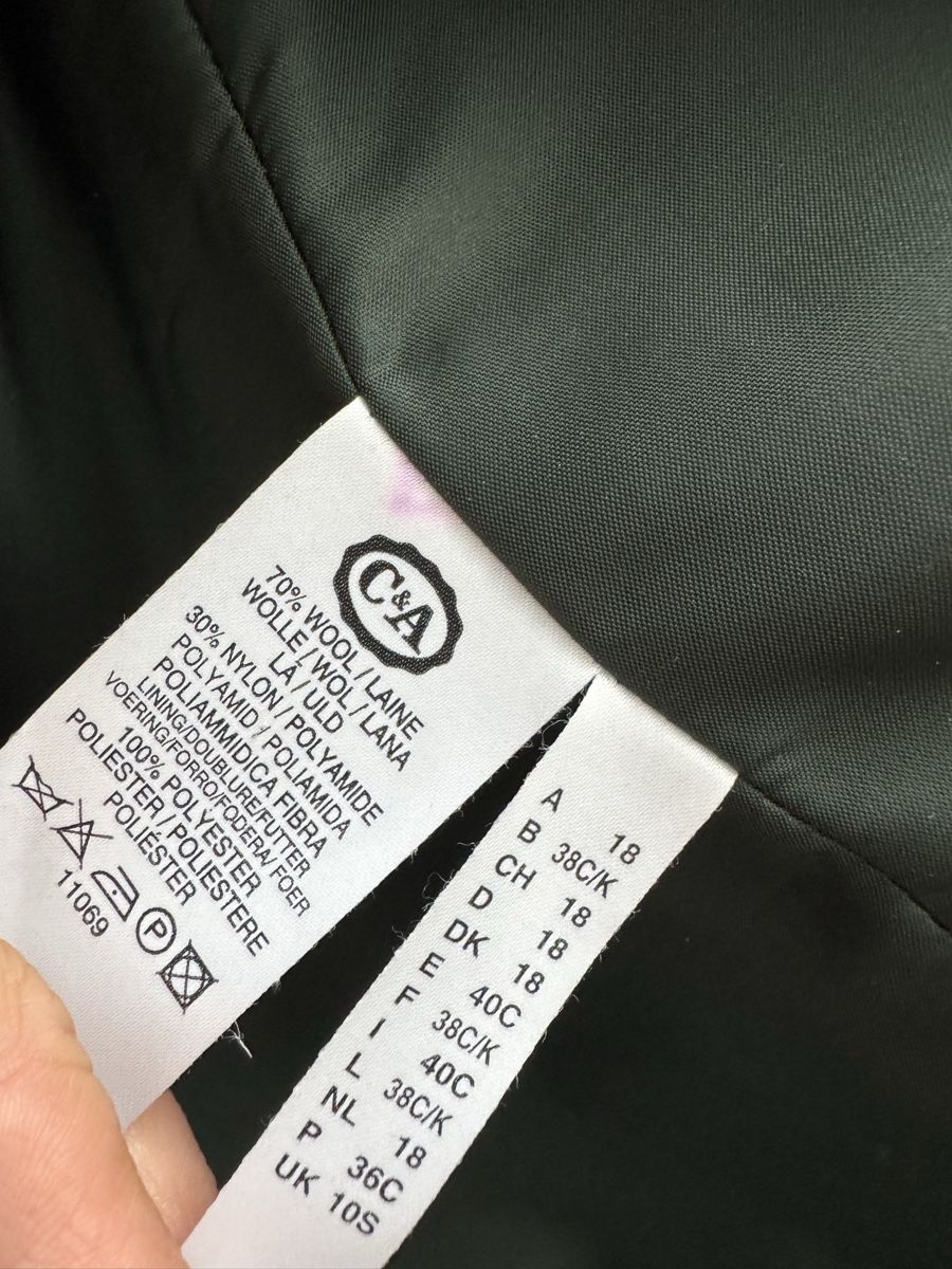 C&A Giacche: Canda Vintage Wollmantel Jacke – Usato da Obfelden venduto da cesarina10 8