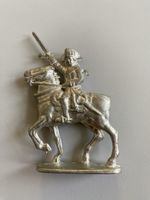 Zinnfigur Reiter Soldat historisch 1 Stück gebraucht