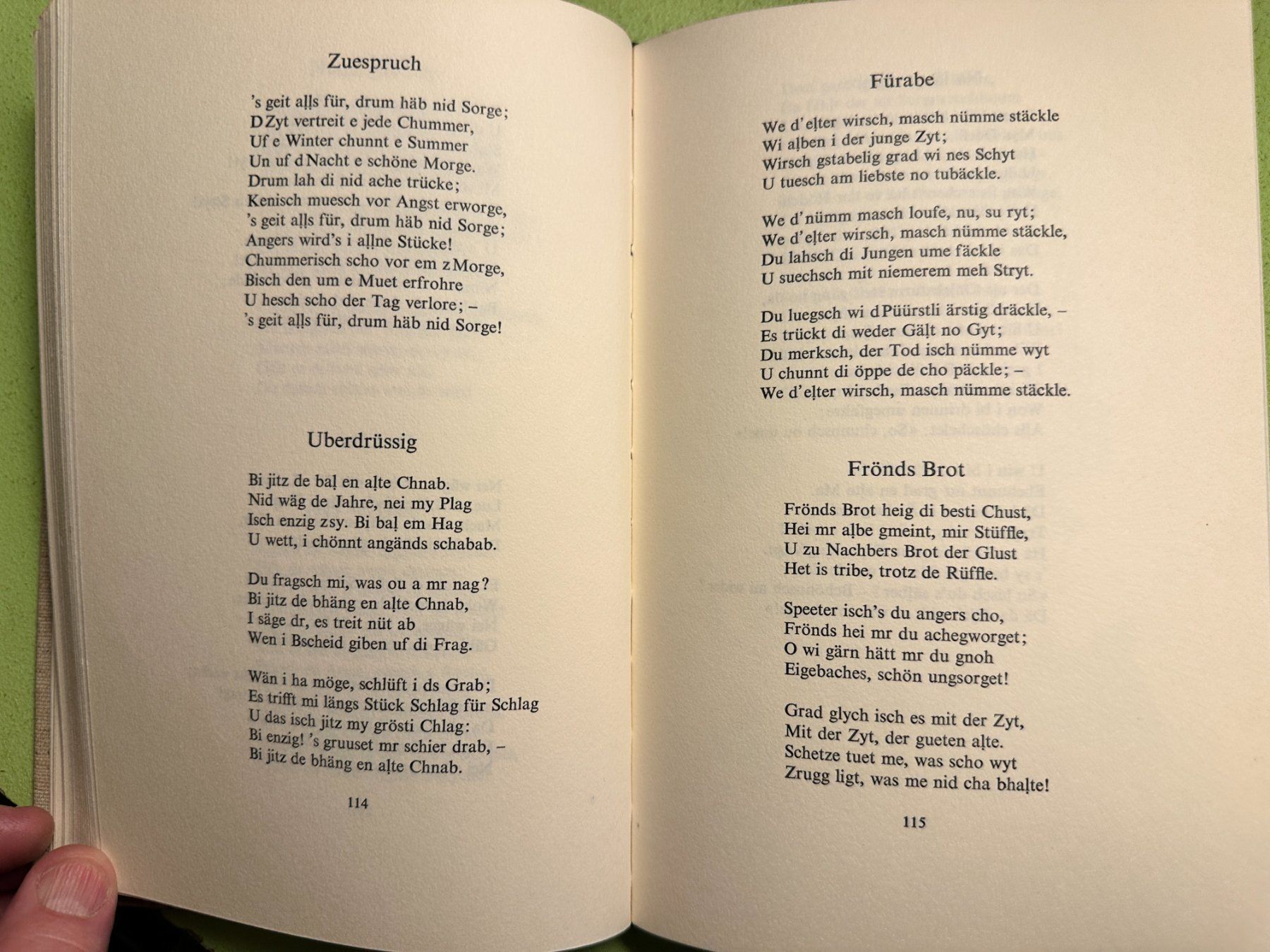 Libri: C. A. Loosli: Mys Ämmital. – Usato da Zürich venduto da allp 5