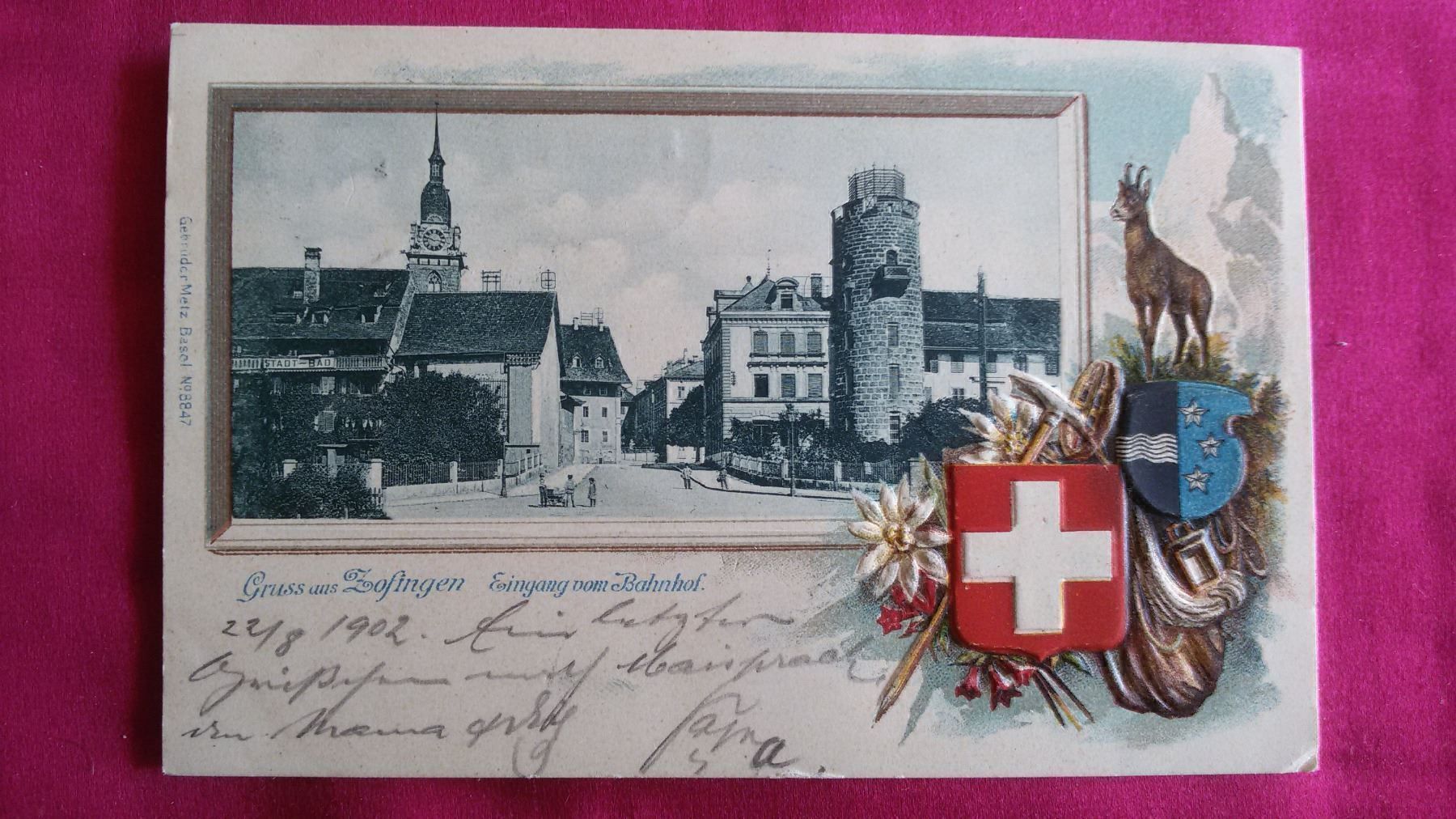 Ansichtskarten: Zofingen AK – Gebraucht aus Bischofszell von Joachim-115