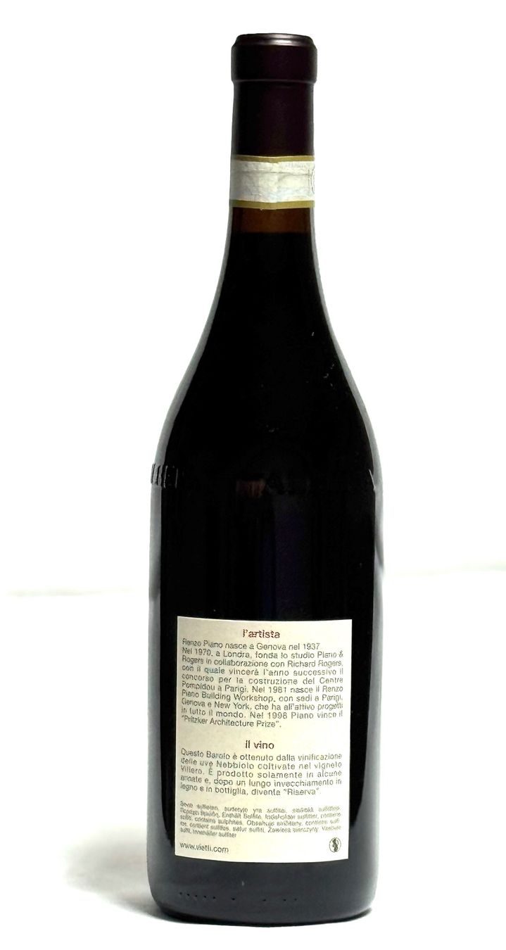 Wein: VIETTI Barolo Riserva Villero 2012 - 1x0.75 – Neu und originalverpackt aus Sils/Segl Baselgia von myCantina 1