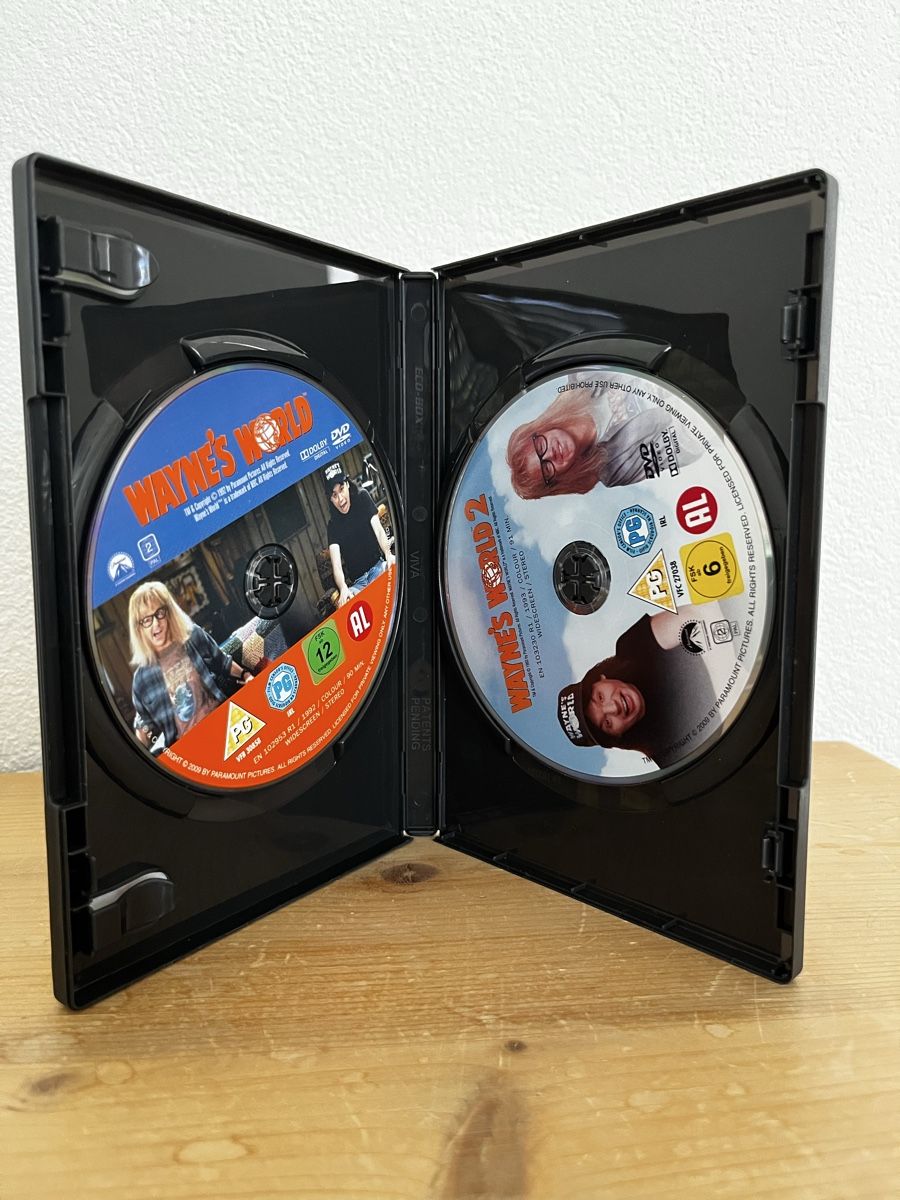 Tutti i DVDs: Wayne's World 1&2 Doppel DVD-Komödie – Nuovo (secondo la descrizione) da Bassersdorf venduto da McRob00 1