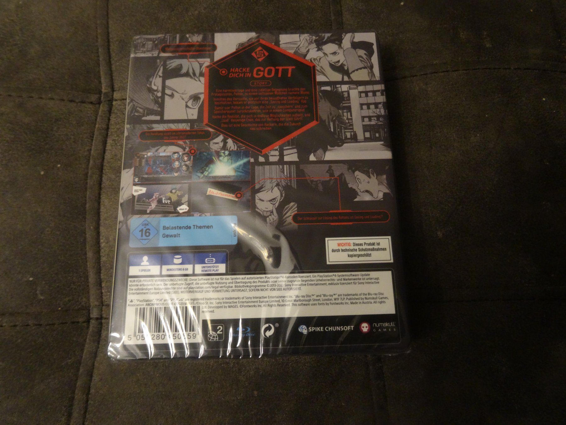 Sony Giochi: Anonymous Code Steelbook Launch Edition PS4 NEUWARE – Nuovo e nell'imballaggio originale da Olten venduto da Disc-Ausverkauf 1