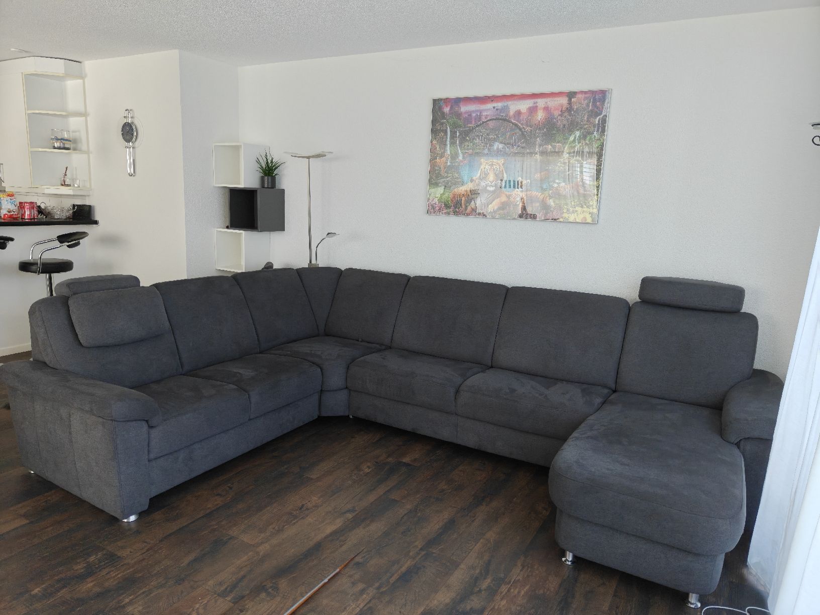 Sofas: Wohnlandschaft mit Schlaffunktion – D'occasion à Derendingen par Florian_8
