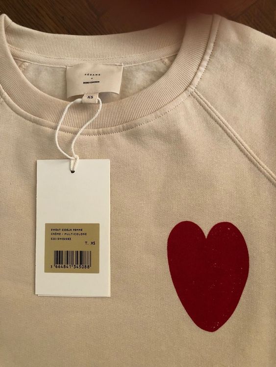 Sweat discount coeur sezane