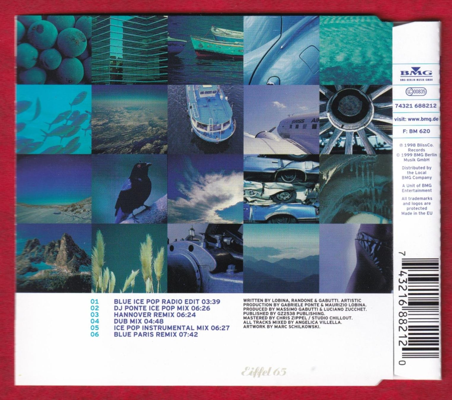 CD: Eiffel 65 - Blue [Da Ba Dee] (CD Maxi-Single) – Usato da Zürich venduto da Pfluftl2000 1