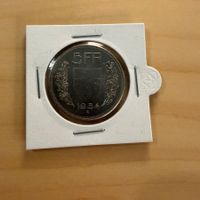 Schweizer Silbermünze 5 Franken 1954