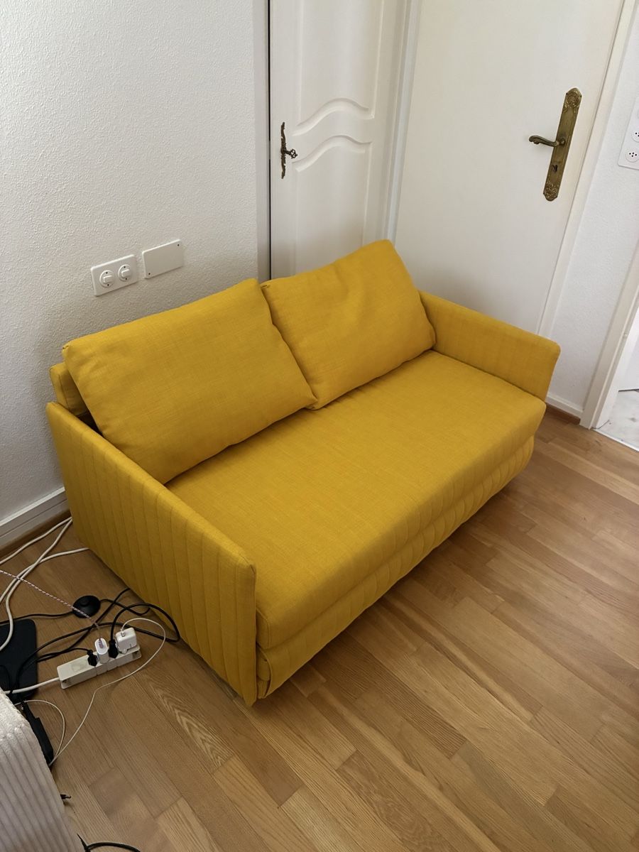 Sofas: Sofabett Gelb  – Gebraucht aus Basel von max_dpp2 5