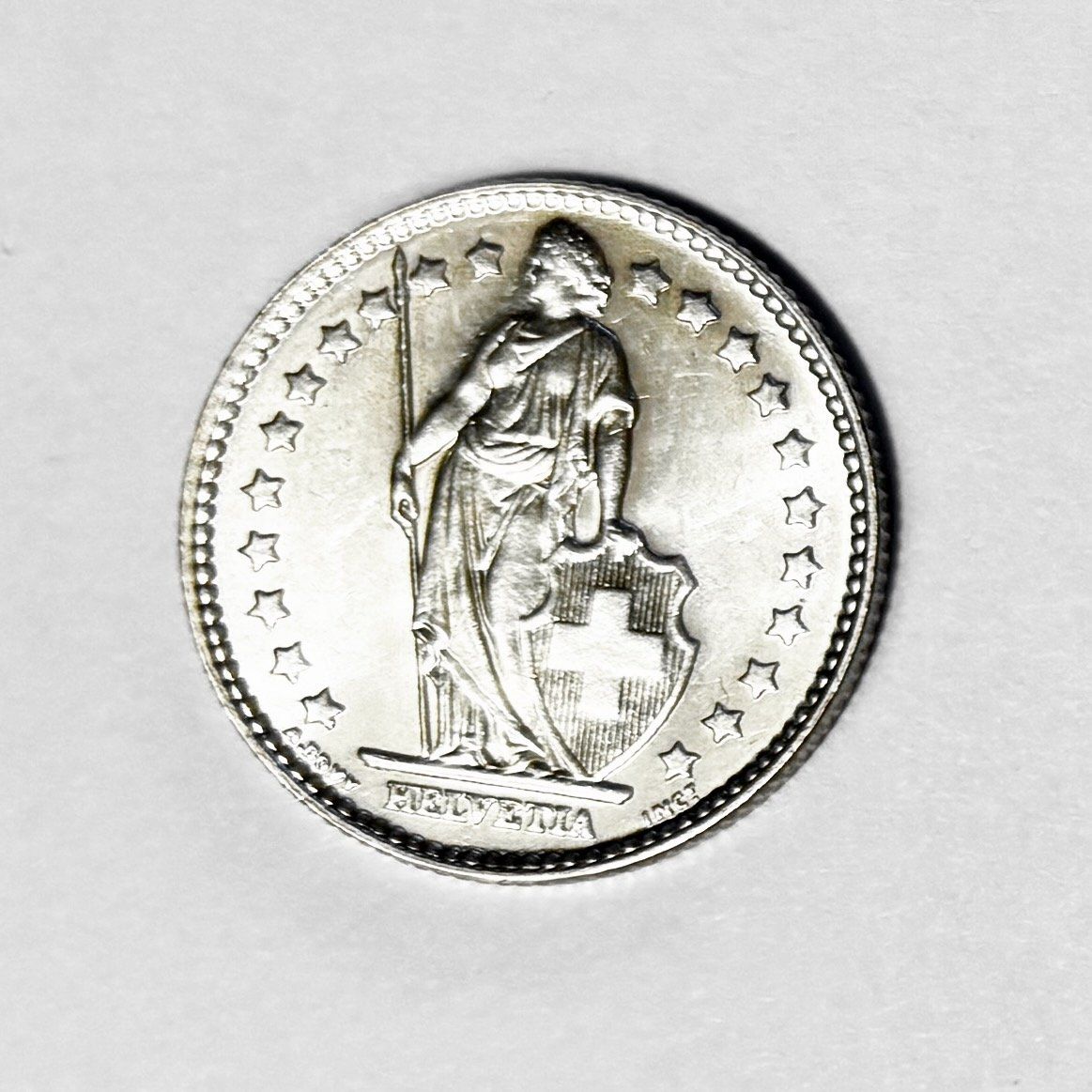 Toutes les monnaies: 1 Fr. Silber Schweiz 1962 – D'occasion à Martisberg par tigger74ch 1