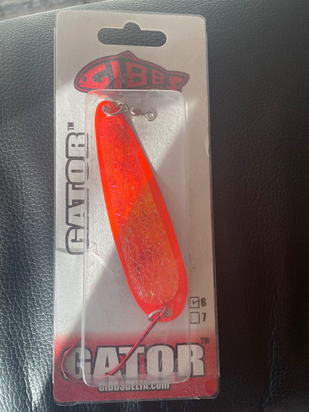 Esche: 3-er Set Gibbs Gator Schlepplöffel, 10.5cm – Nuovo e nell'imballaggio originale da Arbon venduto da Helmuth 2