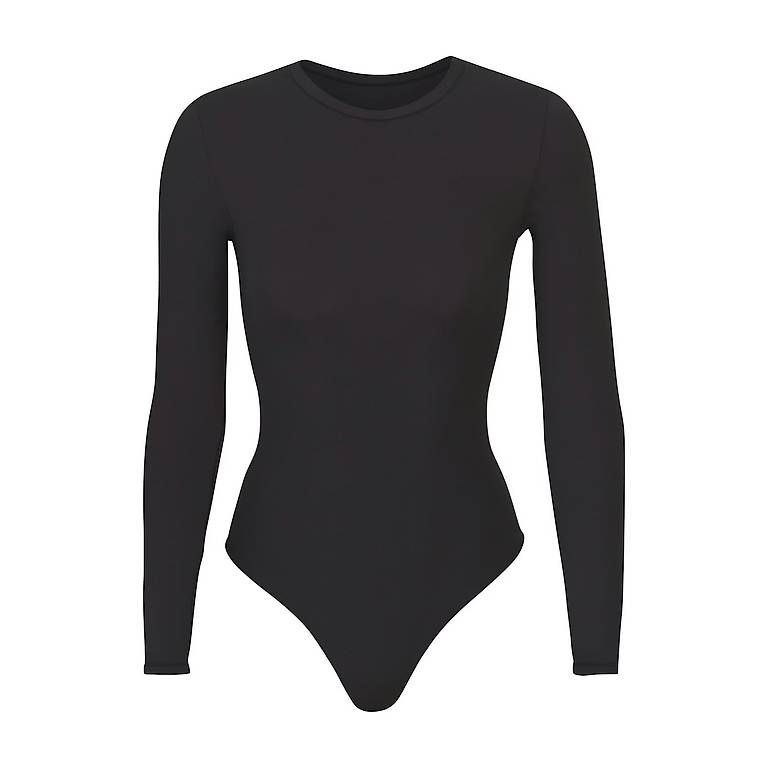 Skims Tops: Skims Black Long Sleeve Bodysuit – Gebraucht aus Wettingen von ObradovicJelena