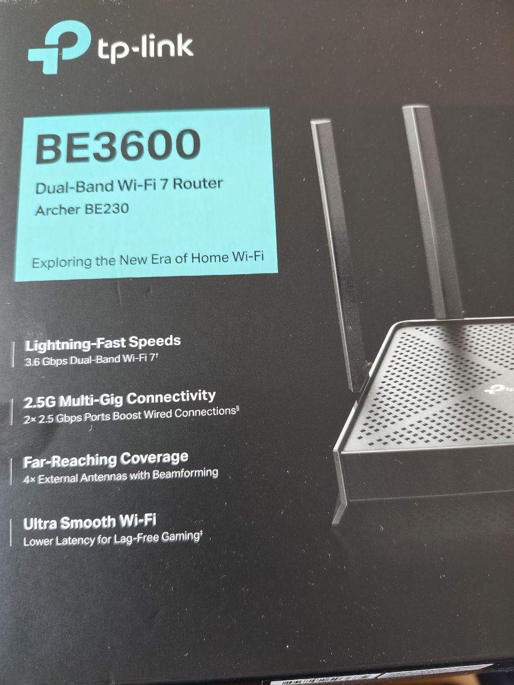 TP-Link Modem & Router: tp-link Archer BE230 Wi-Fi 7 Router – Usato da St. Antoni venduto da Animalisch