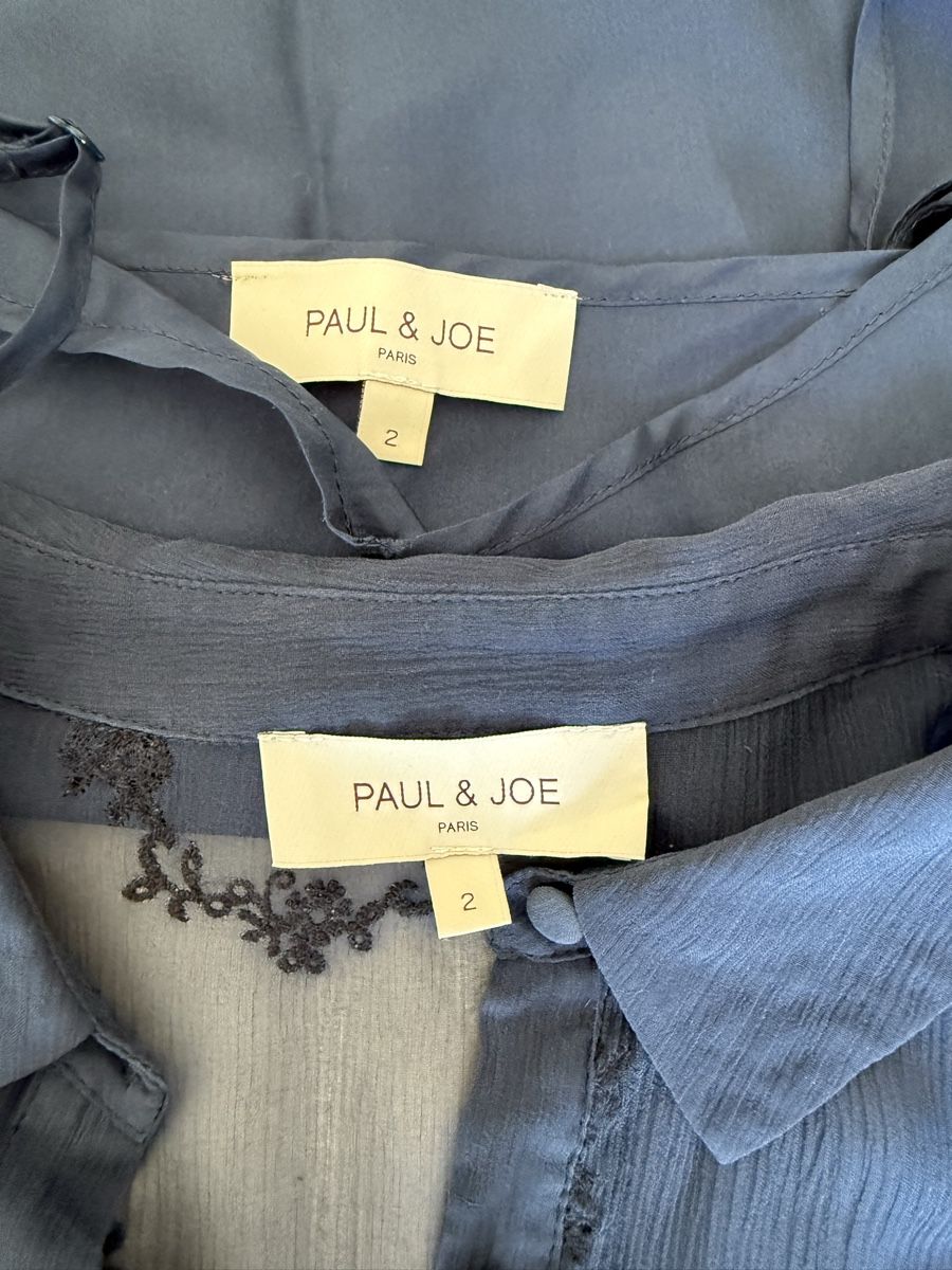 Blusen: Paul & Joe Seidenbluse gr ca 38 neuw  – Neu (gemäss Beschreibung) aus Nänikon von Monimos 4