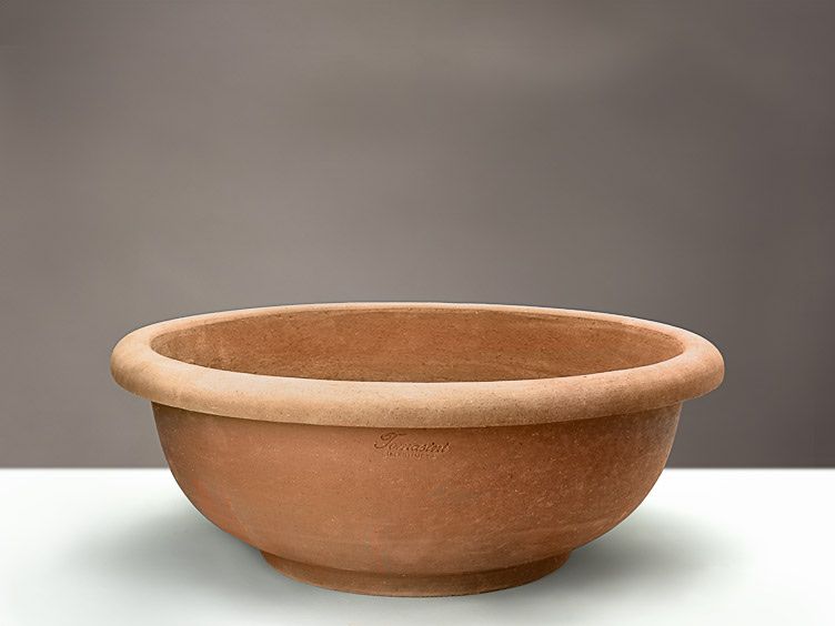 Ciotole: Terracotta-Blumenschüssel – Nuovo e nell'imballaggio originale da Niederrohrdorf venduto da makrea.