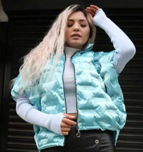 Jacken: Metallic Puffer Jacke – Neu (gemäss Beschreibung) aus Basel von Dawid1713 1